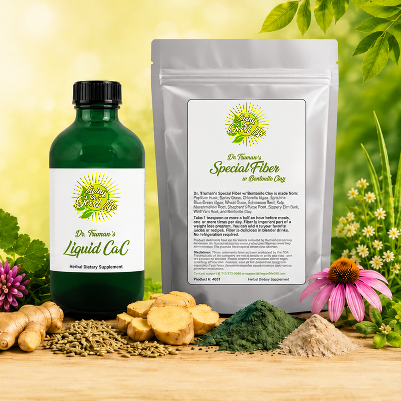 Dr. Truman's Herbal Cleanse w/ Bentonite Clay Liquid Bundle