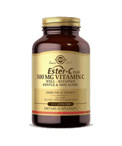 Solgar Ester-C Plus 500 mg Vitamin C (Ascorbate Complex) 90 Capsules